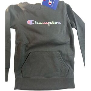 New girls champion hooded sweatshirt size 8. NWT